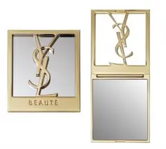 YSL イヴ・サンローラン　ゴールド　ミラー