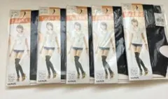 グンゼ オーバーニートレンカ 黒 新品 未開封 5足 ブラック GUNZE