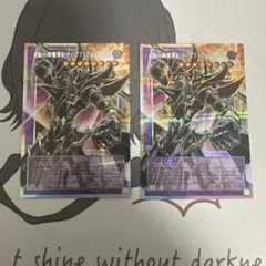 遊戯王 波動の超魔導剣士 ブラックパラディン オーバーフレーム プリズマ 2枚