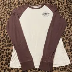 MUSCLE ラグランスリーブ Tシャツ 長袖Abercrombie&Fitch