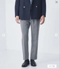 新品タグ付 定価3万 エポカ ウォモ 春夏 クールドッツ パンツ 44