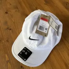 新品　NIKE　ランニングキャップ　白　ナイキ Dri-FIT L/XL