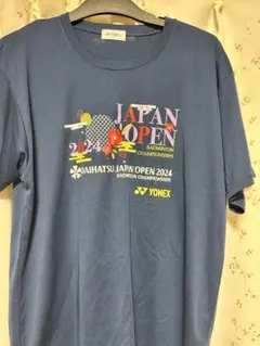 YONEX JAPAN OPEN 2024 シャツ XO ネイビー