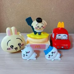ちいかわ ハッピーセット ガチャガチャ おもちゃ5点セット