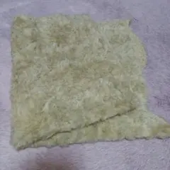 テディベア用 アクリルボア生地 杢ベージュ 約75×66