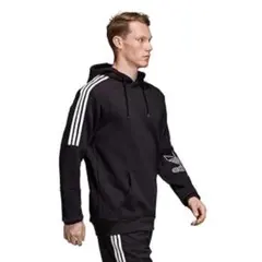 y2k adidas パーカー トレフォイル刺繍 裏パイル