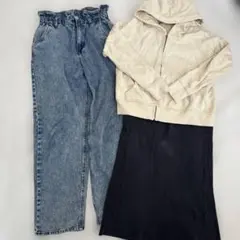 レディース　パーカー　デニム　スカート　まとめ売り