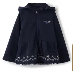 メゾピアノ3way フード付きブルゾン　インナーフリース　サイズ120〜130