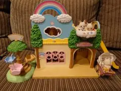 シルバニアファミリー 幼稚園セット　赤ちゃん4体付き