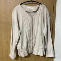 ロペピクニック　ブルゾン　ノーカラー　ジャケット　38