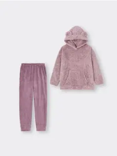 マシュマロフィールフーディセット〔ベア］〔長袖&ロングパンツ〕