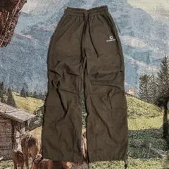 カーゴパンツ　ベロアパンツ　茶色　ブラウン　スウェットパンツ　カジュアルパンツ