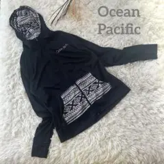 オーシャンパシフィック＊長袖ラッシュガード プール水着日焼け 黒夏