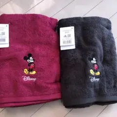【新品・未使用】ディズニーストア バスタオル セット２点のサムネイル