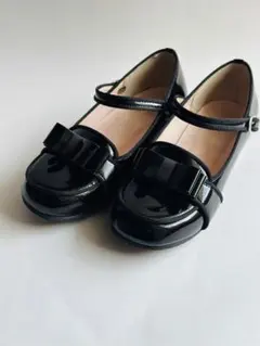 KUMIKYOKU 組曲　ブラック フォーマルシューズ　19.0cm