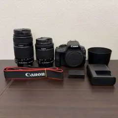【中古】Canon キヤノン EOS Kiss X7 ダブルズームキット ブラ…