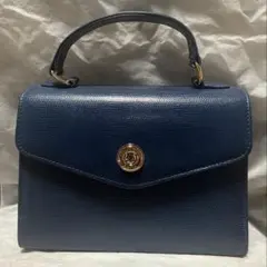 ネイビー エレガント ハンドバッグ