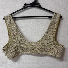 ニットビスチェ　　　　　　　　　　　　　　　　☆写真複数あり☆