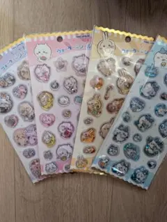 4種 コンプリートセット ちいかわ　ウォーターインシール
