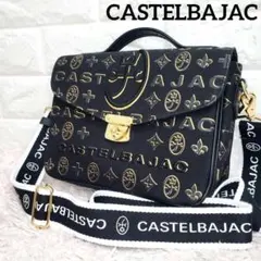 最新モデルCASTELBAJAC 2wayショルダーハンドバッグ セカンド極美品