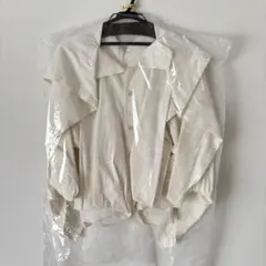 イッセイミヤケ　24AW 変形ジャケット　本ライン　和紙のサムネイル