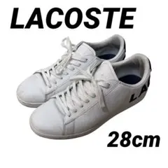 LACOSTE レザースニーカー COS ホワイト 28のサムネイル
