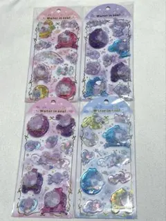 サンリオ ウォーターシール 4種 まとめ売り