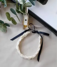 GIRL ホワイトパール風ビーズネックレス