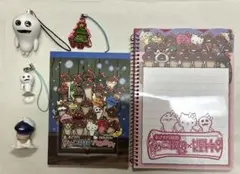 おさわり探偵 なめこ栽培キット　メモ帳，キーホルダー，フィギア