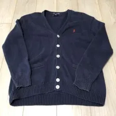 【M】90s ビンテージ ポロスポーツ ラルフローレン ニット カーディガン