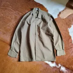 JET キプロス軍 ワークシャツ ヴィンテージ オリーブグリーン