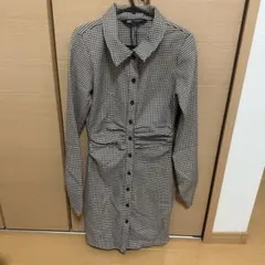 ZARA 長袖ミニワンピース