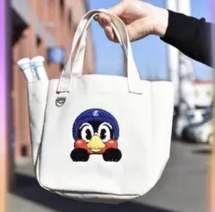 2個セット】つば九郎 さがら刺繍トートバッグ 来場者限定 ヤクルト 