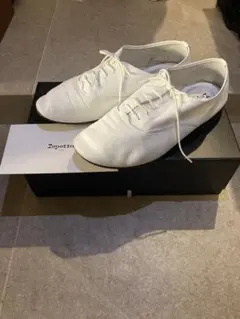 Repetto ZIZI ジジ ホワイトレースアップシューズ　メンズ40