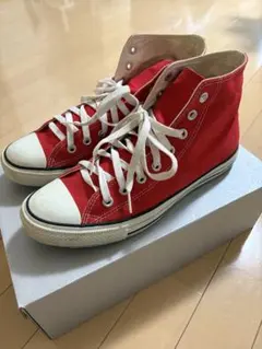 コンバース　オールスター　ハイカット 赤色 ハイカットスニーカー