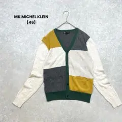 エムケーミッシェルクランオム/マルチカラーニットカーディガン/46/カジュアル