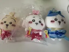ちいかわ　七夕だねマスコット　ちいかわ　ハチワレ　うさぎ　3点セット