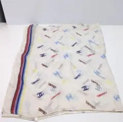CHANEL シャネル ココマーク ロゴ スカーフ ストール