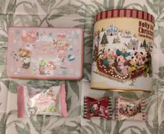 ダッフィーフレンズ　空缶（お菓子付き）