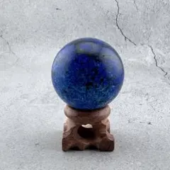 M-63アズライト 丸玉 天然石 スフィア ブルー 原石 パワーストーン