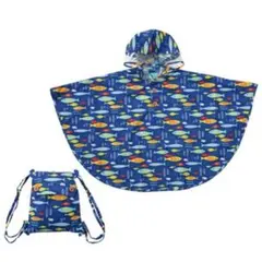 レインコート ポンチョ 新品 キッズ 通販 クッカヒッポ 90cm レインウェア