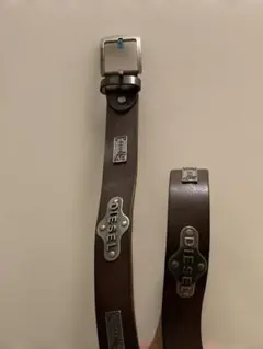 DIESEL ブラウン レザーベルト