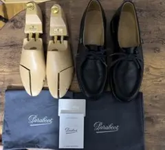 Paraboot MICHAEL ミカエル 42 ブラック シューツリー付き - メルカリ