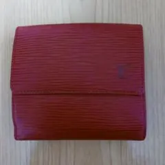 Louis Vuitton エピ赤 Wホック財布