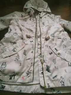 H&M フード付きジャケット 薄ピンクのサムネイル