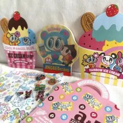 当時物　平成レトロ　エンジェルブルー　メモ帳　バラメモ　ダイカット　ナルミヤのサムネイル