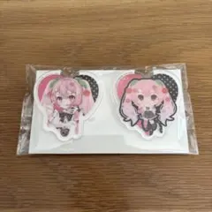桜ミク タイトーくじ クリアバッジセット 初音ミク Ｊ賞