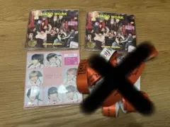 なにわ男子　銀テ　/ HARD WORK通常盤、期間生産限定