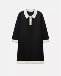 ZARA ショートニットワンピース