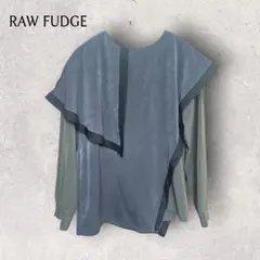 RAWFUDGEローファッジパイピングデザインブラウスМ日本製のサムネイル